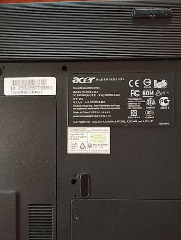 Gateway: Acer TravelMate 2300 serija – prenosni računar sa slika. Nema punjac — 4