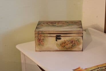 ram za goblene: Jewelry box, Wood — 1