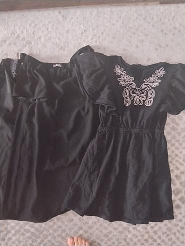 haljine s: Paket od5 crnih haljina,500d (različiti krojevi i materijali): - — 2