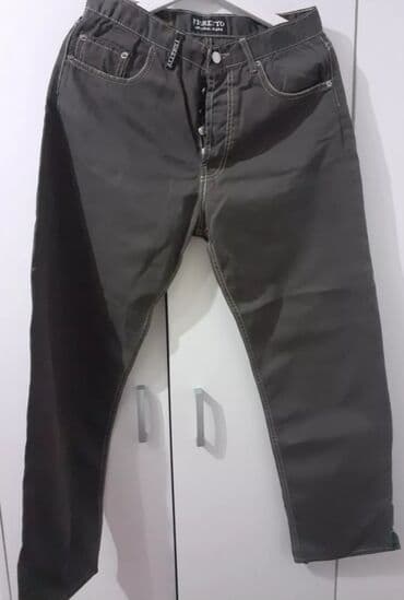 veličine pantalona: Muške pantalone Fioretto Original Jeans - Model: klasičan ravni kroj — 1