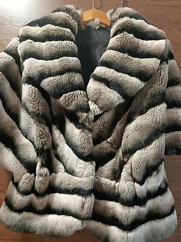 saim se majice: Prelepa bunda od prave činčile iz Rusije,Vel 38 — 1