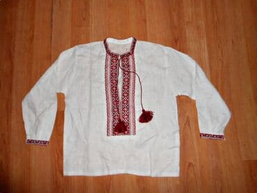 decije sobne papuce: Kosulja sa vezom za decu vel.5-6 — 1