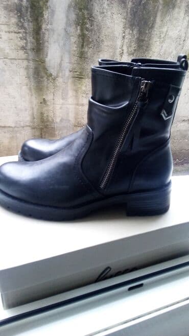kozne mini suknje: High boots, 39 — 2