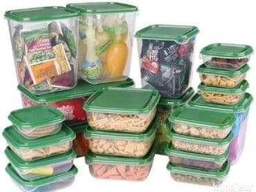 cupavi flekeri za garniture: U setu ima 17 plastika: Cena 1990 din 4x180ml 3x190ml 2x350ml — 1