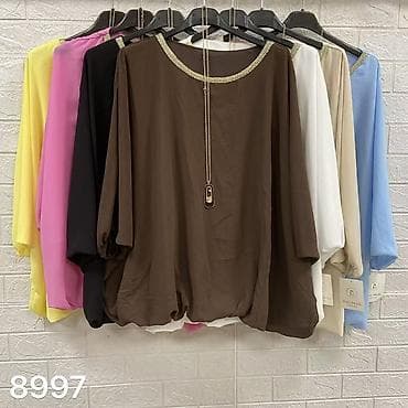 bluze hm: 💫Ženska bluza – lagani oversized kroj sa šišmiš rukavima
✅1950 din — 6