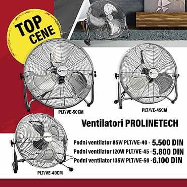 Ventilatori PROLINETECH – podni modeli za snažno osveženje prostora na lalafo.rs Ventilatori PROLINETECH – podni modeli za snažno osveženje prostora