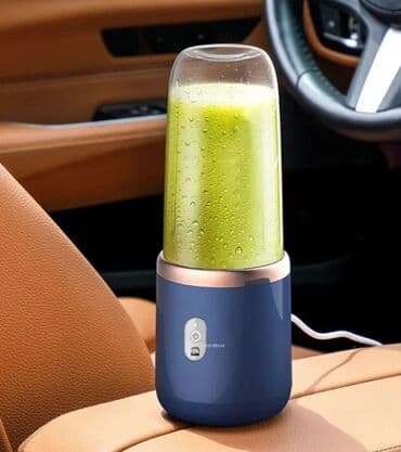 coca cola mini frizider: Blender za sokove prirodnim putem, sa svojom baterijom koja se puni — 1