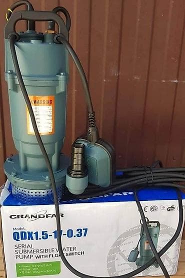 Potapajuca pumpa 370 W sa plovkom GRANDFAR 8000 din potapajuca pumpa