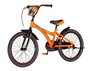 poni za skakanje: Bicikl kids Visitor Truck 20" 10" V-brake + kontra, neon narandžasti — 5