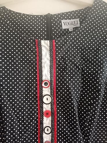 radna odeća: Haljina Vogelli Basic – veličina 42 - Model: ravna/olovka silueta do — 1