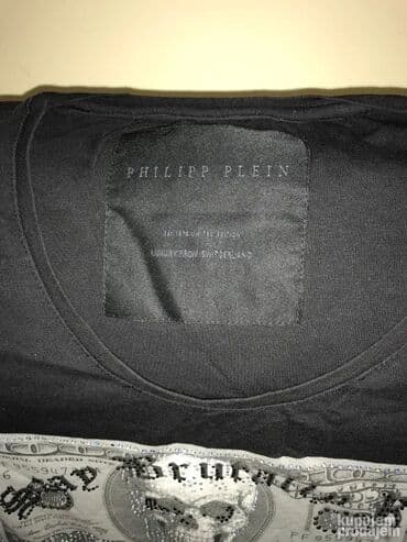 Majice: Original PHILIP PLEIN majica S 95% cotton 5% elastin Ramena 40cm — 2