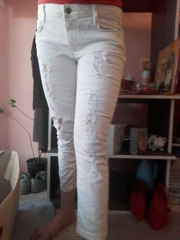 muske pantalone svecane: Farmerke veličine 30 elastične dubok pojas — 1