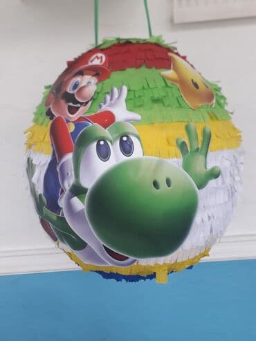 jagodica bobica igracka: Pinjata Super Mario Odmah dostupna pinjata na udaranje! Pinjata je — 1