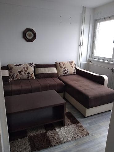 placevi vranje: Jednosoban stan – kompletno namešten - Dnevni boravak sa ugaonom — 3