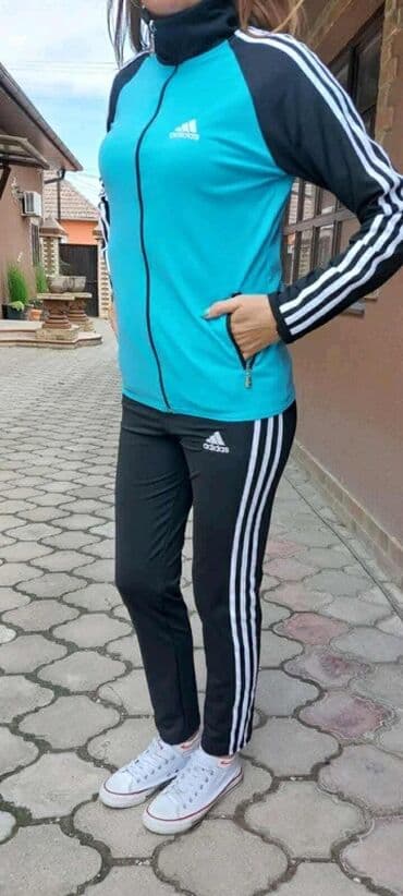 trenerka iz nemacke: Adidas, S (EU 36), M (EU 38), L (EU 40), Stripes, color - Multicolored — 4