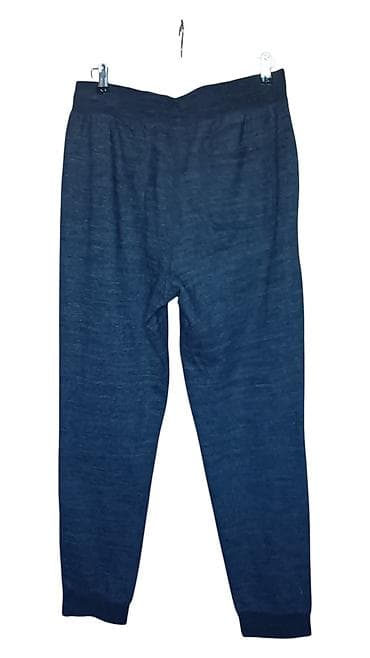 jakne s: Ženska trenerka – tamnoplave melirane jogger pantalone, veličina xl — 2