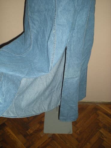 mindjuse sa ruskom kopcom: XS (EU 34), color - Blue, Cocktail, Without sleeves — 3