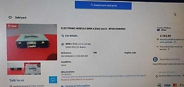PDC MODUL E90 E91 ZA BMW 315, 316, 318 . | bmw 3 e90 e91 pdc modul