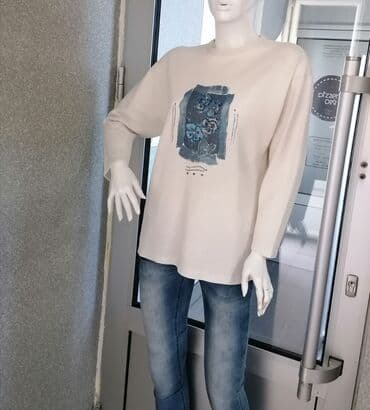 crop top c a: XL (EU 42), Cotton, color - Beige — 5