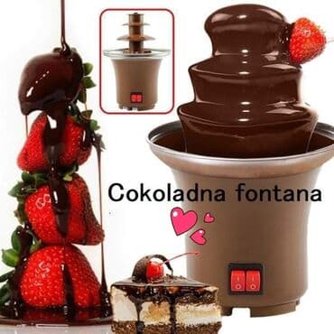 Cena 2150 din Čokoladna fontana sa 3 nivoa Nije lako nabrojati sva