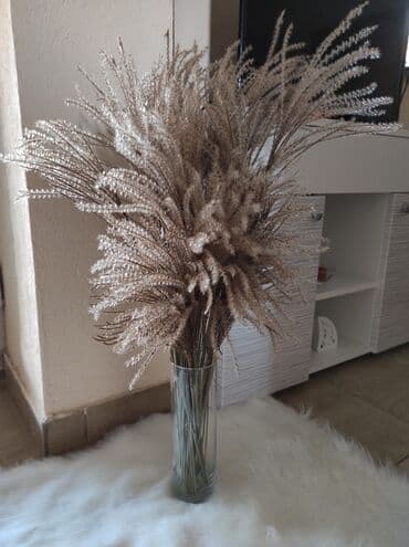 pesak za cvece: Artificial flower, color - Beige — 9