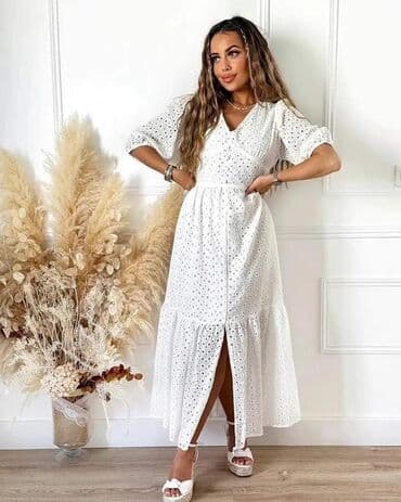 boho stil boho haljine prodaja: Prelepa haljina od pamuka za naše dame sa stilom 
Cena: 3500 din! — 3