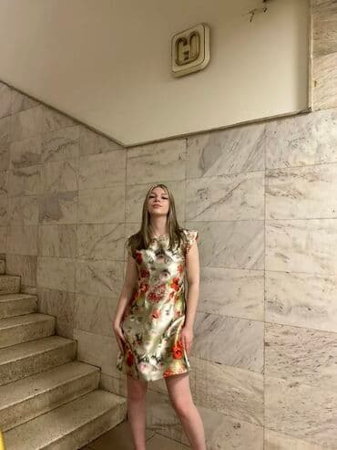 Women's Clothing: Elegantne haljine – kolekcija za specijalne prilike - Kratka satenska — 1