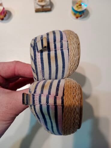 heklane haljinice za djevojčice: Espadrilles, Size - 34 — 6