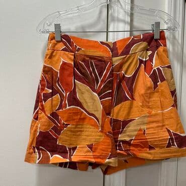 Overalls: Zara, M, Floral, color - Multicolored — 4