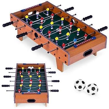 stoni fudbal igracka za decu: Mini stoni fudbal drveni 70x35 cm ECOTOYS Šifra proizvoda: HM23 — 6