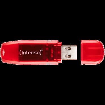 polovni tv novi sad: USB Flash drive 128GB Rainbow Line, crvena boja, materijal — 3