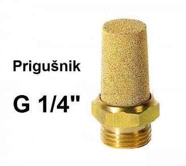 delovi kompresora: Prigušnik izduva G 1/4" - Tip: pneumatski prigušnik (sinterovani — 3