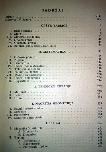 polovni tricikli: Tehničar 1 - Građevinski priručnik Građevinski priručnik Tehničar 1 — 2