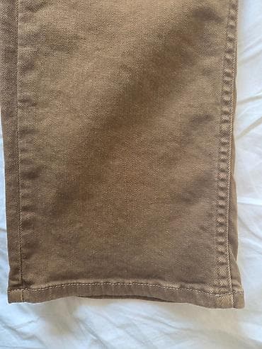 replay cargo pantalone: Replay muške pantalone u braon boji, klasičnog jeans/chino kroja — 1