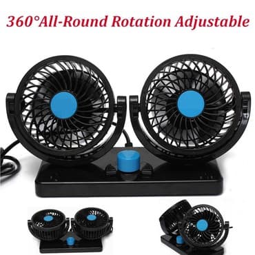 ventilatori za kamione: Dupli ventilator na 12v i na 24v. Za automobile, traktore, radne — 6