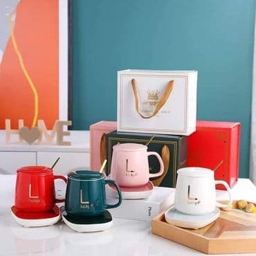 Luksuzna keramička šolja sa pametnim grejačem za održavanje svežine