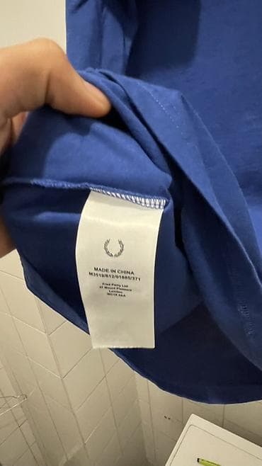 legend majice: Men's T-shirt Fred Perry, bоја - Tamnoplava — 3