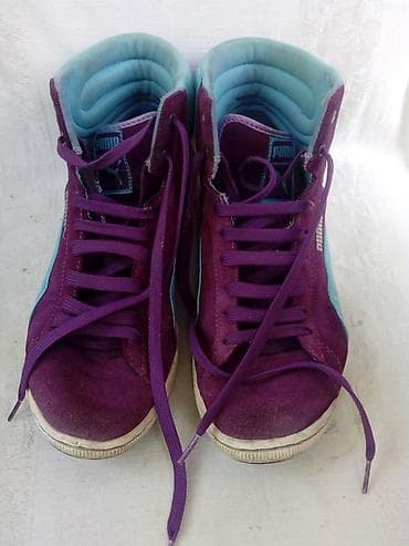 puma patike zenske: Patike ženske Puma kožne br.40,gazište oko 27 cm.,očuvane — 2