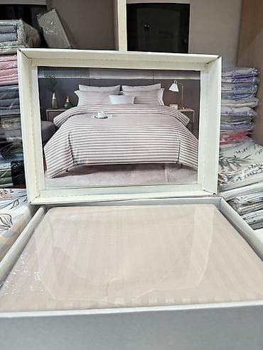 tekstil jagodina: Set posteljine – satenska pruga (jacquard/stripe) - Dizajn: diskretne — 8