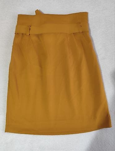 nike air 720 ispa: Ženska suknja u boji senfa (mustard). Kroj iznad kolena, A-linija sa — 5