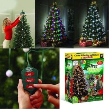 polovne čeone kosačice: Cena 2700 din Tree Dazzler 64 kugle Lako ukrašavanje božićnog drvca — 2