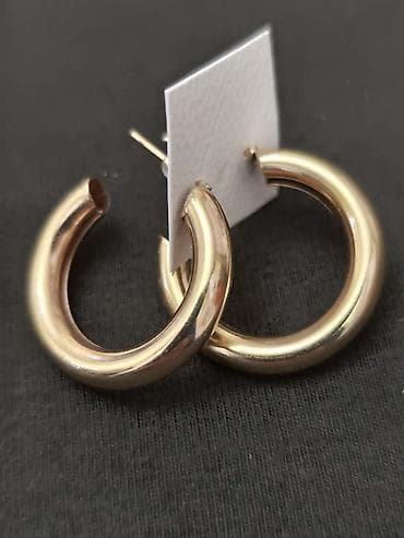 Fashion backpacks: Set minđuša – više modela gs - Srebrne kružne minđuše sa — 4