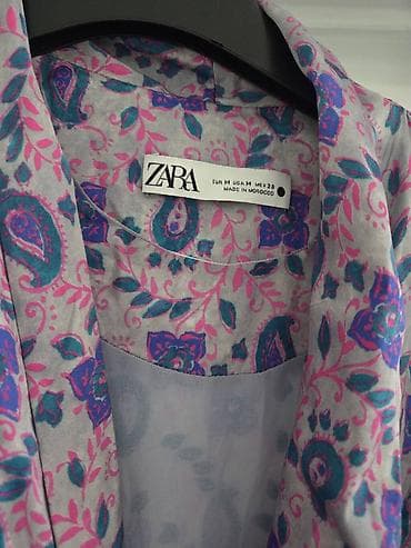 paket m: ZARA ženska haljina /kimono bez rukava, veličina M (EUR M, USA M, MEX — 2