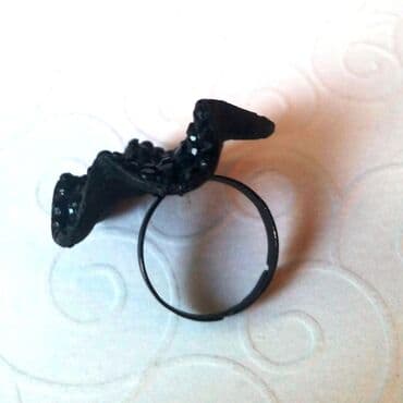 Jewellery sets: Nov Coccinelle prsten Made in Italy Metal zaštićen crnom — 3