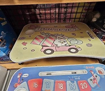 drzac za olovku: Prenosivi sklopivi sto namenjen deci ili za korišćenje laptopa u — 2