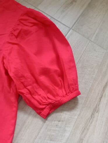 svecane haljine sa cipkom: H&M M (EU 38), color - Red, Short sleeves — 3