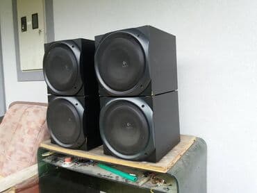 Audio: Logitech z 5500- 4 kom -2 kom. ispravna; 100e komad ( 1 PRODAT ) -2 — 4