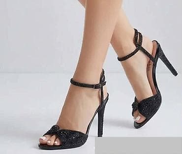 Elegantne ženske sandale sa visokom štiklom - Model: otvoreni prsti