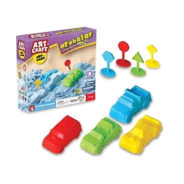 Kreativne i edukativne igračke: ArtCraft kinetički pesak – Autići, 500 g (šifra: 036091-10-100) — 2