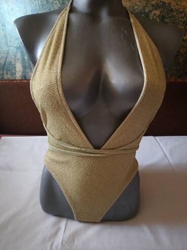 jednodelni kupaci sa push up: S (EU 36), color - Gold — 3